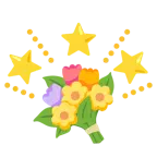 stella che brilla + mazzo di fiori