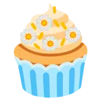 fiore + cupcake