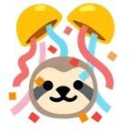 Konfettiball + Faultier