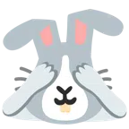 หน้ากระต่าย + ลิงปิดตา