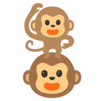 monkey face + monkey face