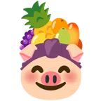 หน้าหมู + สับปะรด