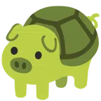 หน้าหมู + เต่า