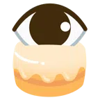 occhio + torta di compleanno