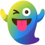fantasma + arcobaleno