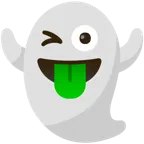 fantasma + cuore verde