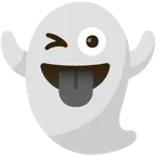 fantasma + cuore nero