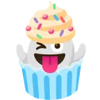fantasma + cupcake