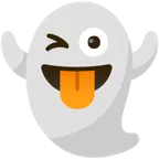 fantasma + cuore arancione
