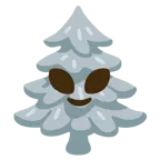 alieno + albero sempreverde