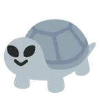 alieno + tartaruga