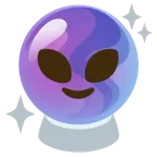 alieno + sfera di cristallo