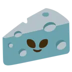 alieno + fetta di formaggio