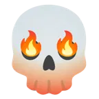 teschio + fuoco