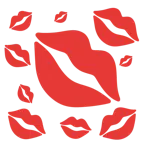 kiss mark + kiss mark