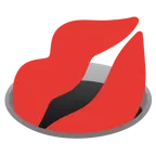impronta della bocca + buco