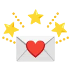 lettera d’amore + stella che brilla