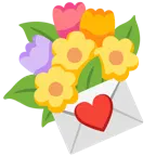 lettera d’amore + mazzo di fiori