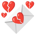 lettera d’amore + cuore infranto