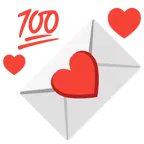 lettera d’amore + 100 punti