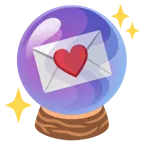 lettera d’amore + sfera di cristallo