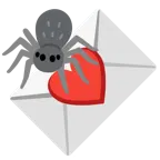 lettera d’amore + ragno