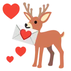lettera d’amore + cervo