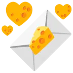 lettera d’amore + fetta di formaggio