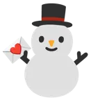lettera d’amore + pupazzo di neve senza neve