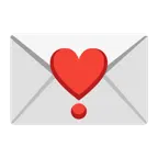 lettera d’amore + punto esclamativo a cuore