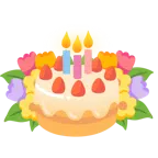 mazzo di fiori + torta di compleanno