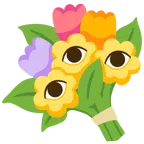 mazzo di fiori + occhio