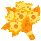 mazzo di fiori + fetta di formaggio