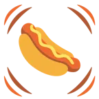 cuore che batte + hot dog