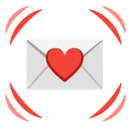 cuore che batte + lettera d’amore