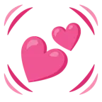 cuore che batte + due cuori
