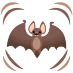 cuore che batte + pipistrello
