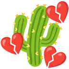 cuore infranto + cactus