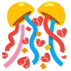 cuore infranto + coriandoli