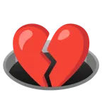 cuore infranto + buco