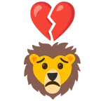 cuore infranto + leone