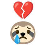 cuore infranto + bradipo