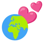 due cuori + Europa e Africa