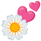 due cuori + fiore