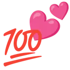 due cuori + 100 punti