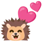 due cuori + riccio