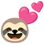 due cuori + bradipo