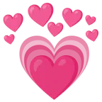 cuore con freccia + cuore che cresce
