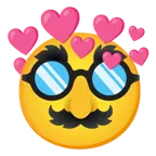 cuore con freccia + faccina travestita