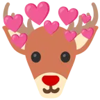 cuore con freccia + cervo